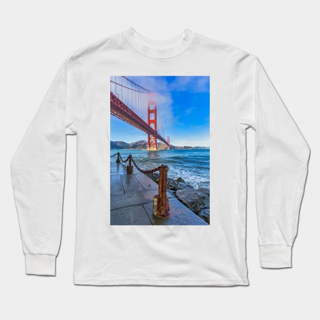 Golden Gate Bridge 2 Long Sleeve T-Shirt by jforno